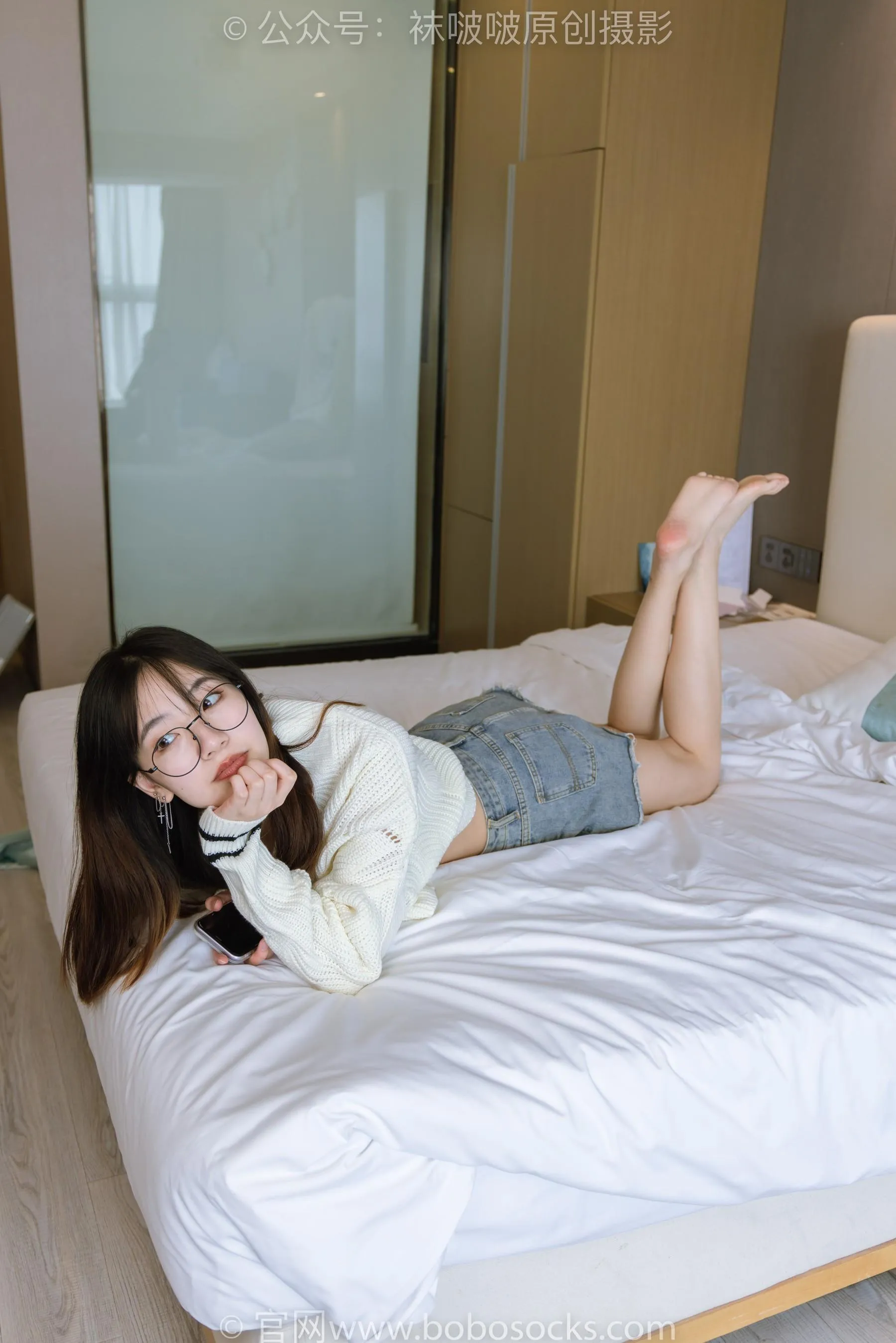 [BoBoSocks袜啵啵]NO.222 小甜豆-长靴、白棉袜、裸足[22] [54P]插图7